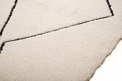Tappeto Kilim In Stile Berbero Del Marocco Beni Ourain 205 x 290 cm