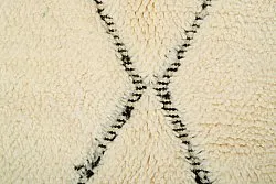 Tappeto Kilim In Stile Berbero Del Marocco Beni Ourain 155 x 250 cm