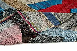 Tappeto Berberi Dal Marocco Boucherouite 140 x 255 cm