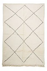 Tappeto Kilim In Stile Berbero Del Marocco Beni Ourain 190 x 285 cm