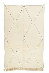 Tappeto Kilim In Stile Berbero Del Marocco Beni Ourain 165 x 245 cm