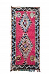 Tappeto Berberi Dal Marocco Boucherouite 275 x 130 cm
