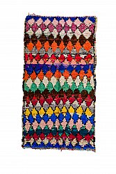 Tappeto Berberi Dal Marocco Boucherouite 215 x 115 cm