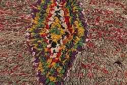 Tappeto Berberi Dal Marocco Boucherouite 230 x 80 cm