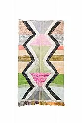 Tappeto Berberi Dal Marocco Boucherouite 145 x 255 cm