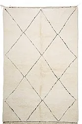 Tappeto Kilim In Stile Berbero Del Marocco Beni Ourain 195 x 305 cm