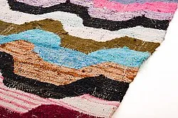 Tappeto Berberi Dal Marocco Boucherouite 140 x 265 cm