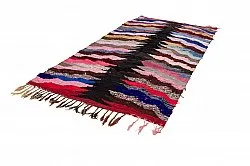 Tappeto Berberi Dal Marocco Boucherouite 145 x 275 cm