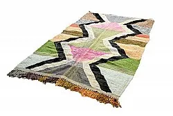 Tappeto Berberi Dal Marocco Boucherouite 145 x 255 cm