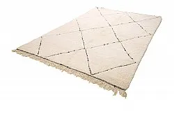 Tappeto Kilim In Stile Berbero Del Marocco Beni Ourain 195 x 305 cm