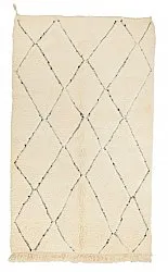 Tappeto Kilim In Stile Berbero Del Marocco Beni Ourain 155 x 255 cm