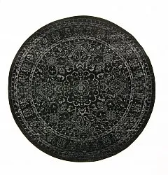 Tappeto rotondo - Peking Noble (nero)