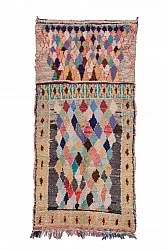Tappeto Berberi Dal Marocco Boucherouite 255 x 115 cm