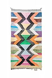 Tappeto Berberi Dal Marocco Boucherouite 155 x 295 cm