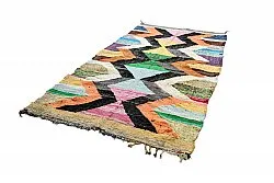 Tappeto Berberi Dal Marocco Boucherouite 155 x 295 cm