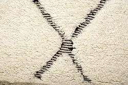 Tappeto Kilim In Stile Berbero Del Marocco Beni Ourain 210 x 305 cm
