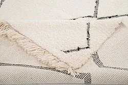 Tappeto Kilim In Stile Berbero Del Marocco Beni Ourain 260 x 165 cm
