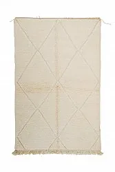 Tappeto Kilim In Stile Berbero Del Marocco Beni Ourain 250 x 155 cm