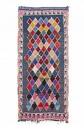 Tappeto Berberi Dal Marocco Boucherouite 245 x 110 cm