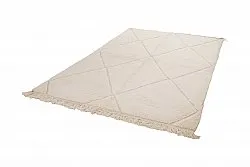 Tappeto Kilim In Stile Berbero Del Marocco Beni Ourain 250 x 155 cm