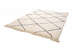 Tappeto Kilim In Stile Berbero Del Marocco Beni Ourain 215 x 295 cm