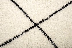 Tappeto Kilim In Stile Berbero Del Marocco Beni Ourain 215 x 295 cm