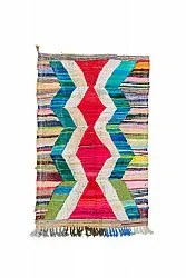 Tappeto Berberi Dal Marocco Boucherouite 130 x 205 cm