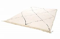 Tappeto Kilim In Stile Berbero Del Marocco Beni Ourain 205 x 290 cm