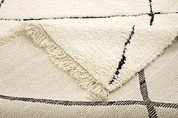 Tappeto Kilim In Stile Berbero Del Marocco Beni Ourain 205 x 290 cm