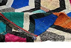 Tappeto Berberi Dal Marocco Boucherouite 140 x 290 cm