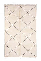 Tappeto Kilim In Stile Berbero Del Marocco Beni Ourain 315 x 190 cm