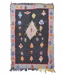 Tappeto Berberi Dal Marocco Boucherouite 195 x 120 cm
