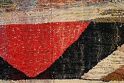 Tappeto Berberi Dal Marocco Boucherouite 165 x 350 cm