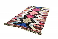 Tappeto Berberi Dal Marocco Boucherouite 140 x 245 cm