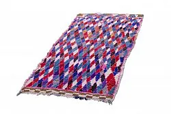 Tappeto Berberi Dal Marocco Boucherouite 220 x 110 cm
