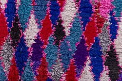 Tappeto Berberi Dal Marocco Boucherouite 220 x 110 cm