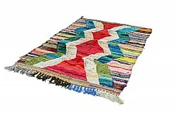 Tappeto Berberi Dal Marocco Boucherouite 130 x 205 cm