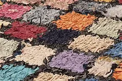 Tappeto Berberi Dal Marocco Boucherouite 230 x 140 cm