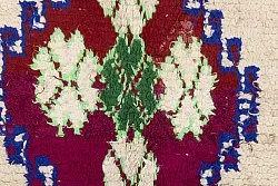 Tappeto Berberi Dal Marocco Boucherouite 190 x 150 cm