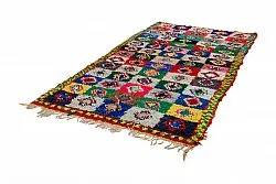 Tappeto Berberi Dal Marocco Boucherouite 290 x 145 cm