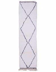 Tappeto Kilim In Stile Berbero Del Marocco Beni Ourain 310 x 80 cm