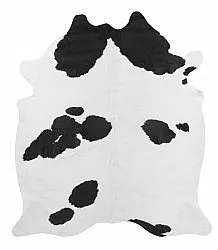 Tappeto Pelle Di Mucca - Nero e Bianco 01
