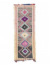 Tappeto Berberi Dal Marocco Boucherouite 270 x 100 cm