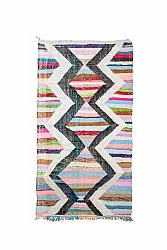 Tappeto Berberi Dal Marocco Boucherouite 145 x 245 cm