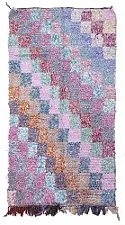 Tappeto Berberi Dal Marocco Boucherouite 210 x 105 cm