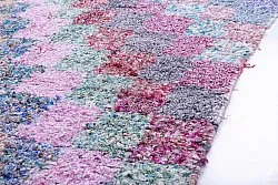 Tappeto Berberi Dal Marocco Boucherouite 210 x 105 cm