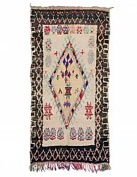Tappeto Berberi Dal Marocco Boucherouite 270 x 130 cm