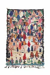 Tappeto Berberi Dal Marocco Boucherouite 220 x 140 cm