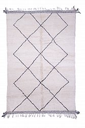 Tappeto Kilim In Stile Berbero Del Marocco Beni Ourain 315 x 210 cm