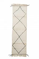 Tappeto Kilim In Stile Berbero Del Marocco Beni Ourain 240 x 90 cm